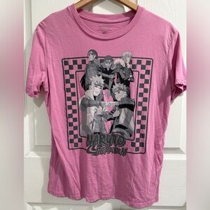 Naruto Shippuden Pink Graphic Tee